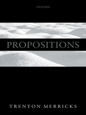 cover image of Propositions